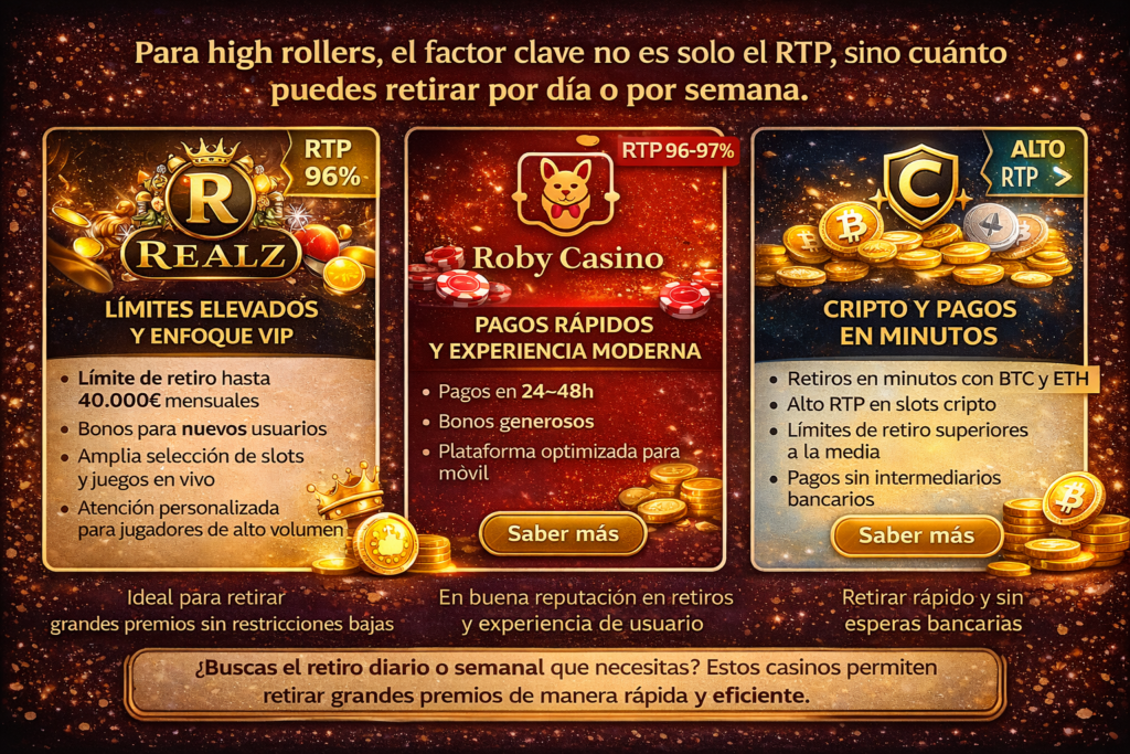 Casino online que más paga en España